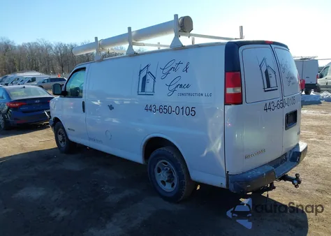 2006 GMC Savana Work Van z USA, uszkodzony, nr VIN 1GTGG25V361246683